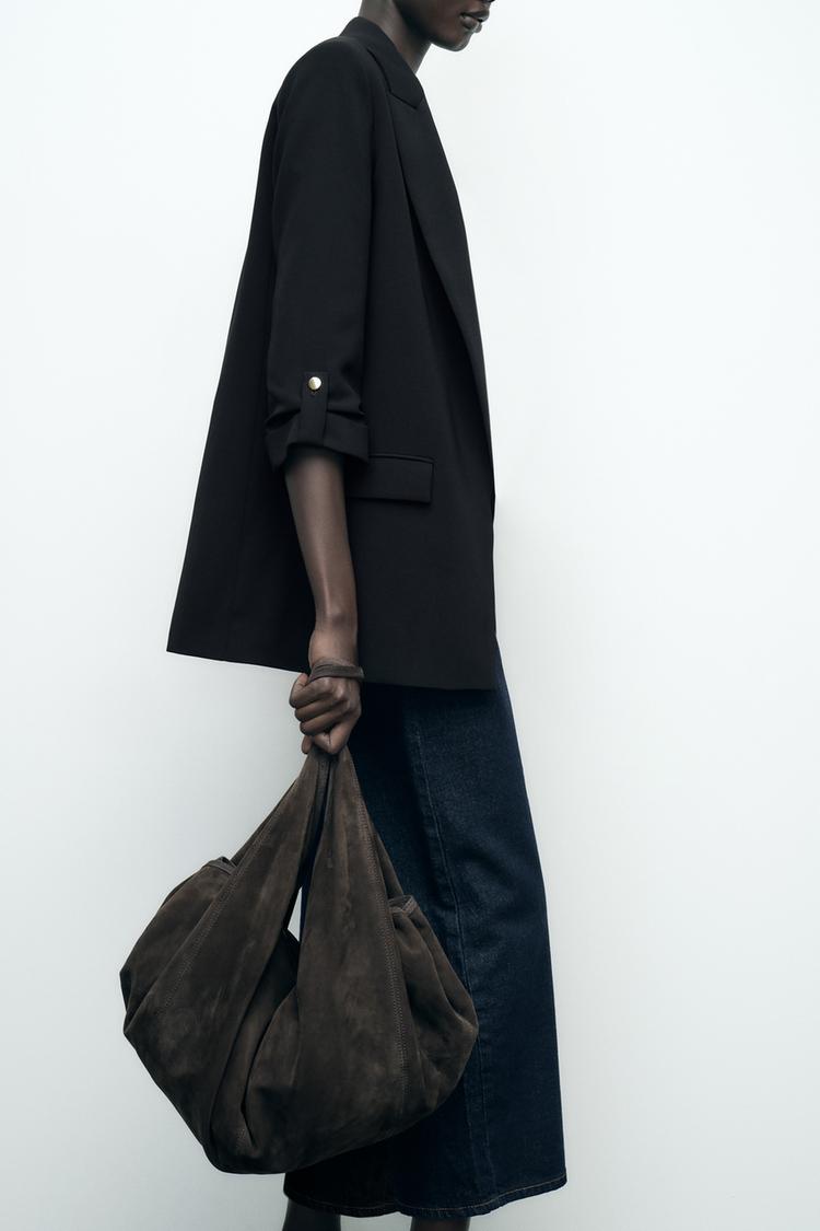 Brit & Boho™ I Hany Blazer with  Rolled-Up Sleeve