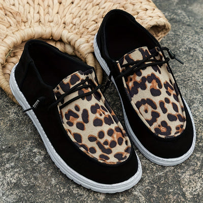Viki - Leopard Print Casual Shoes