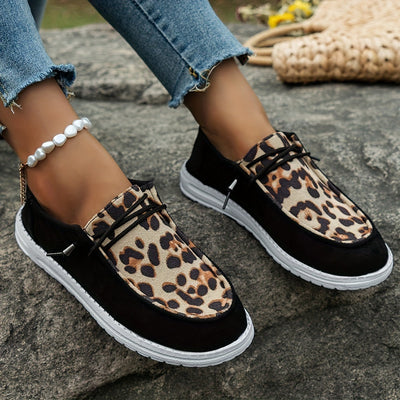 Viki - Leopard Print Casual Shoes