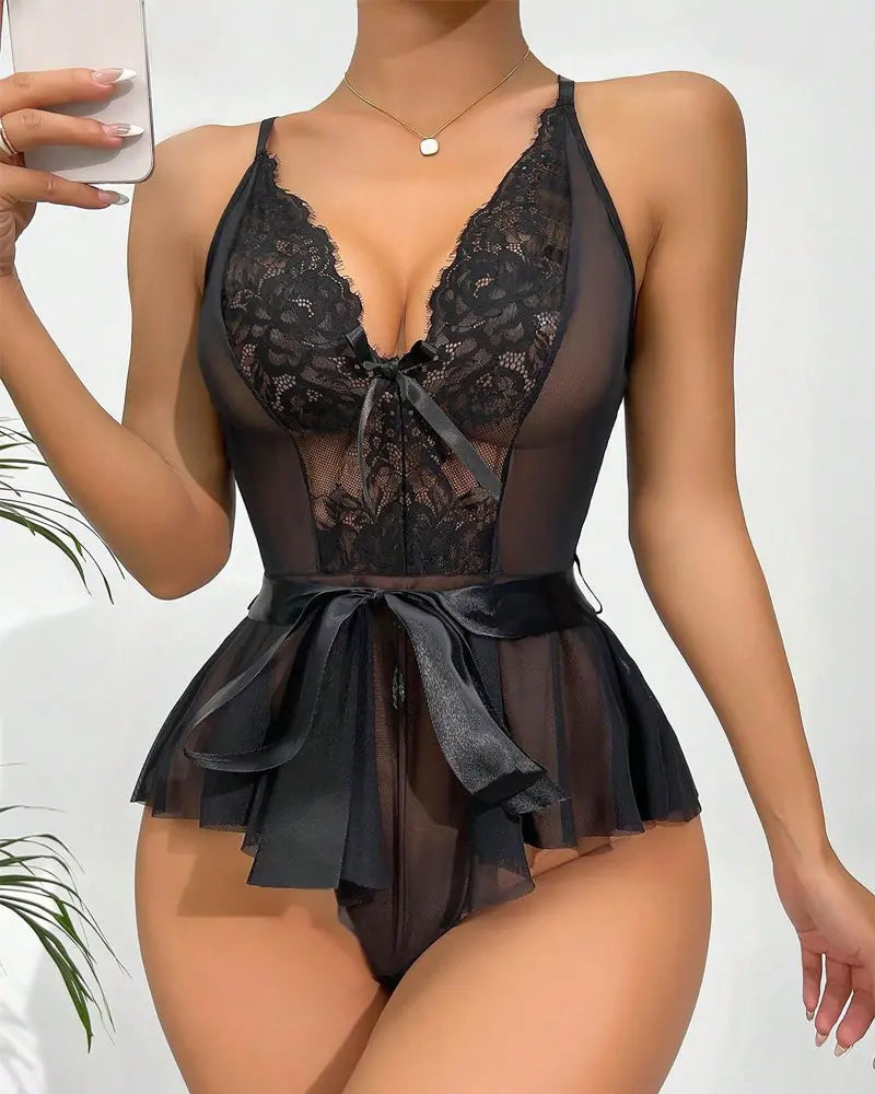 Sexy lace one piece