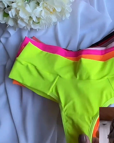 Sous-vêtements antibactériens de couleur unie