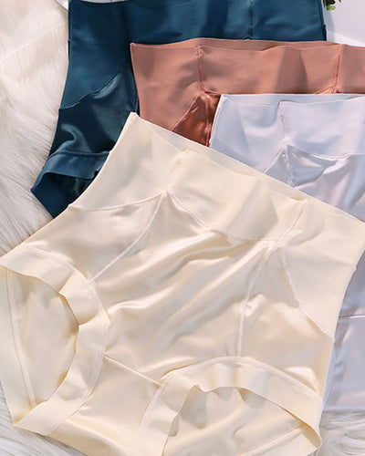 Satijnen naadloze blote onderkleding 