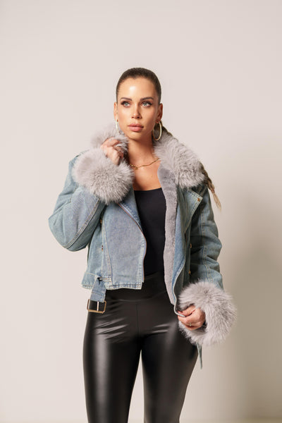 LUMIRA FAUX FUR JACKET