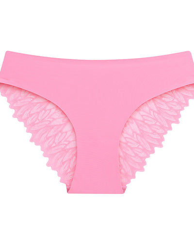 Seamless Lace Waist Panties