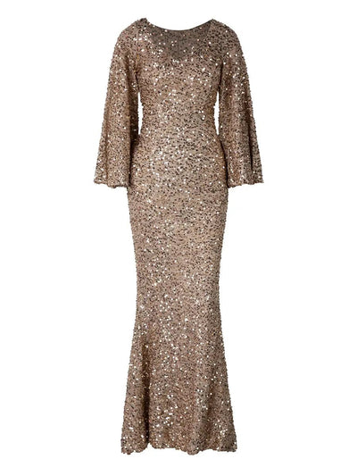 LUNAR | ELEGANT LONG SLEEVE DRESS