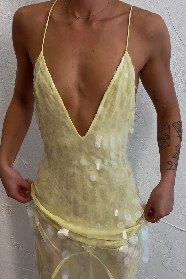 Aaliyah | Sleeveless V-Neck Maxi Dress