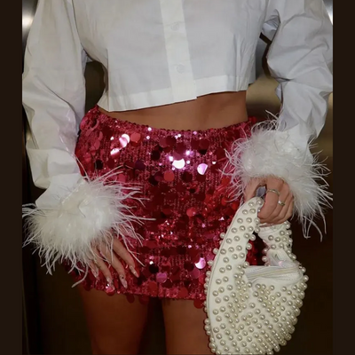 SPARKLE | ELEGANT MINI SKIRT(BUY 1 GET 1 FREE)