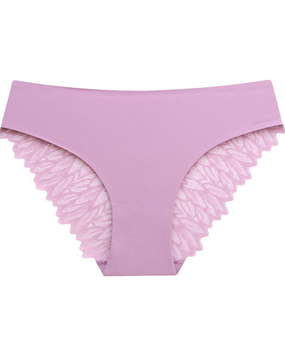 Seamless Lace Waist Panties