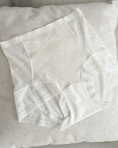 High Waist Sexy Seamless Cross Tummy Lifting Panties
