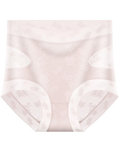 Seamless Belly-Control Antibacterial Crotch Lace Panties