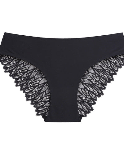 Seamless Lace Waist Panties