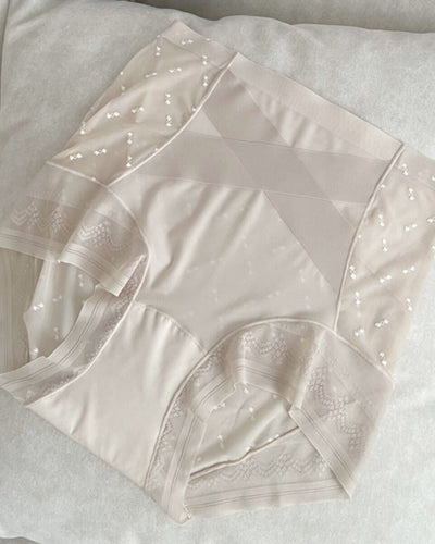 High Waist Sexy Seamless Cross Tummy Lifting Panties