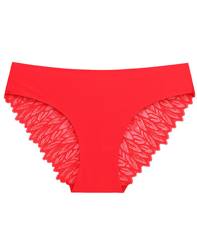 Seamless Lace Waist Panties