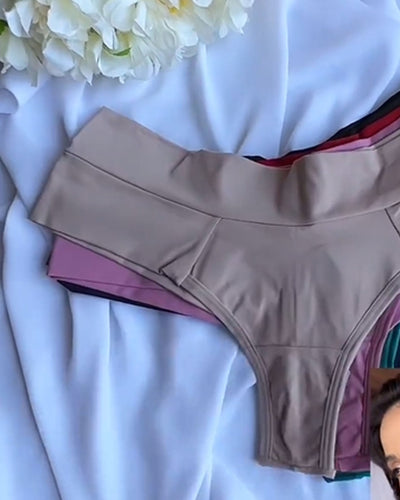 Sous-vêtements antibactériens de couleur unie