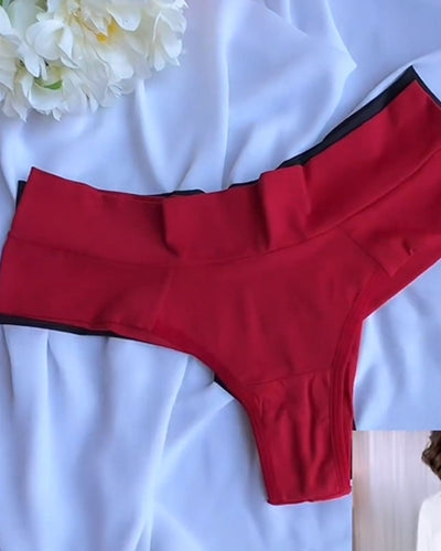 Sous-vêtements antibactériens de couleur unie