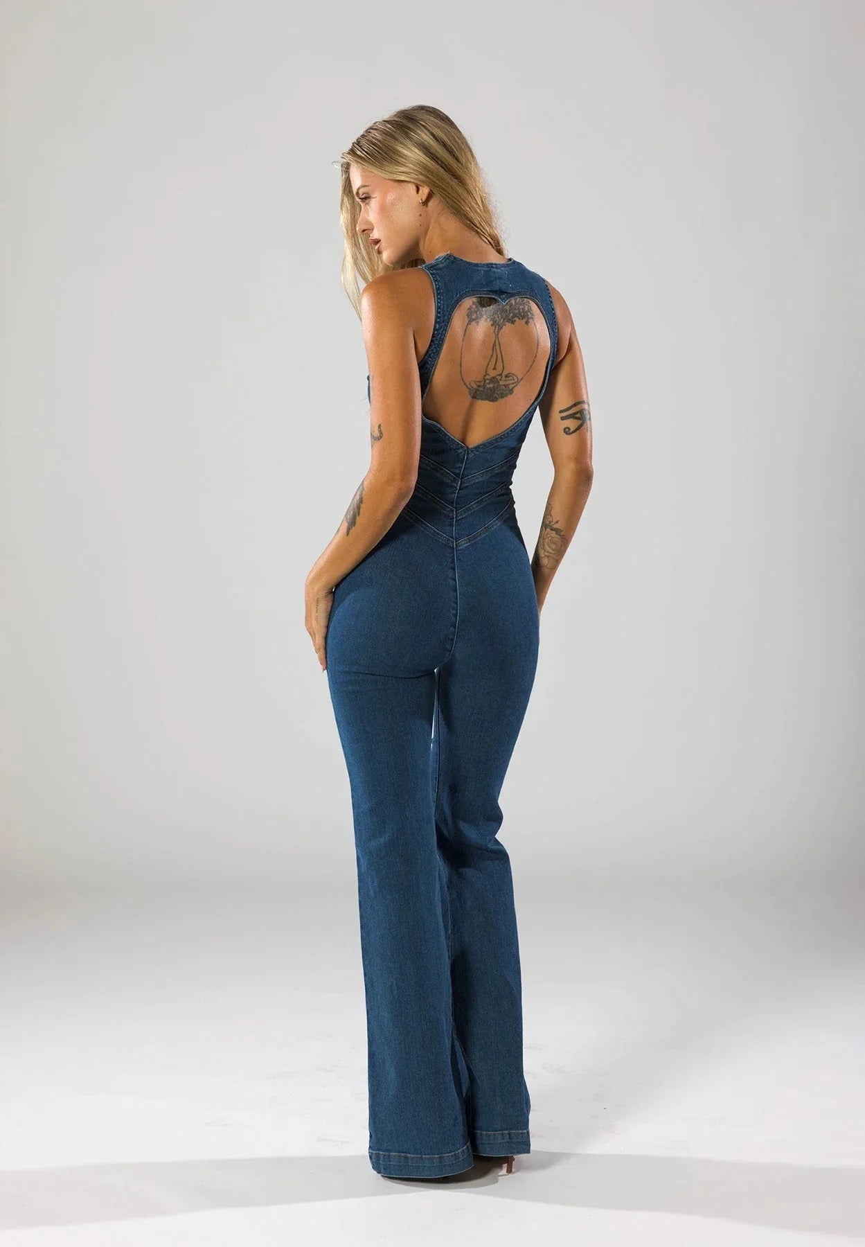 Brit & Boho™ I Merci Denim Jumsuit