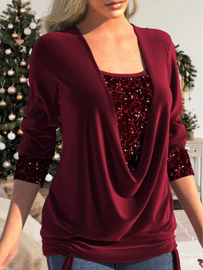 JOYCE | CHIC GLITTER TOP