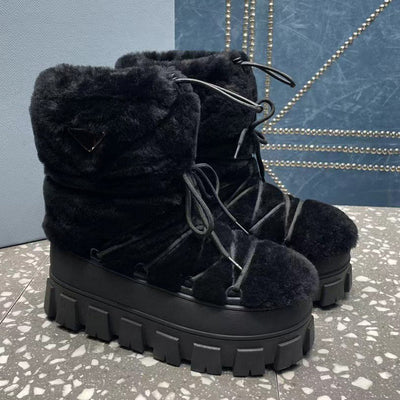 JONA Ankle Boots Fluffy