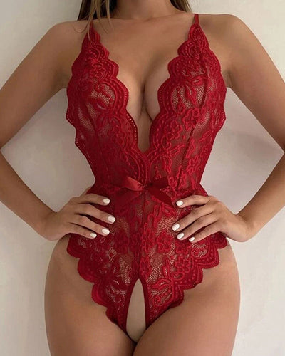 Halterneck bodysuit