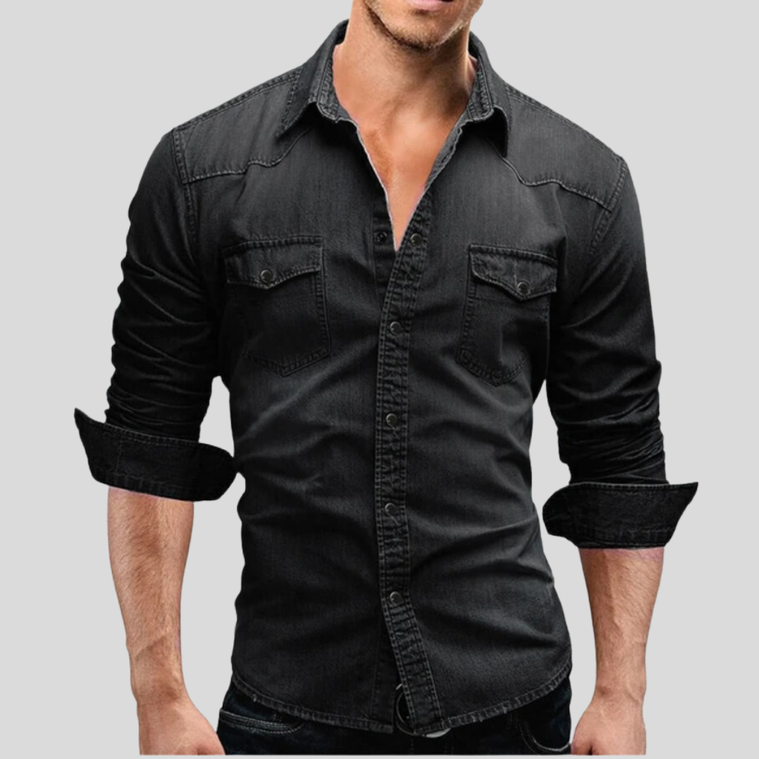 Viki™ - Modern Denim Shirt
