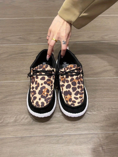 Viki - Leopard Print Casual Shoes