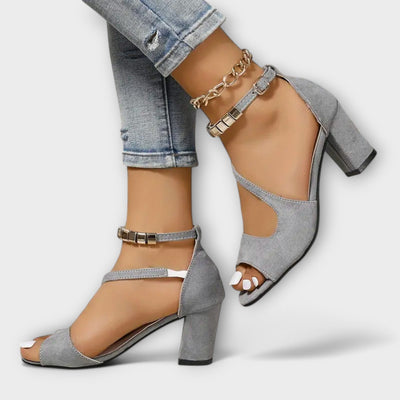 Viki -Orthopedic women's summer high heels