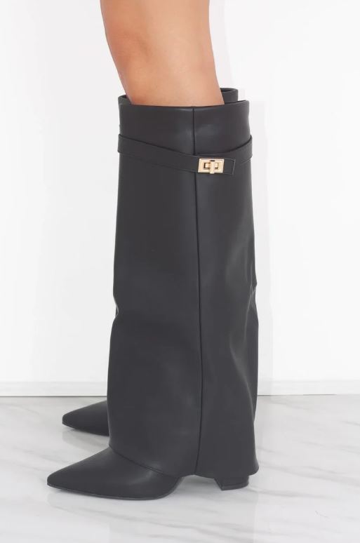 Brit & Boho™ I Lafran Suede High Knee Boots
