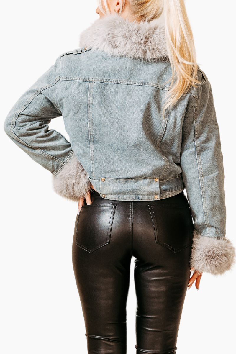 LUMIRA FAUX FUR JACKET