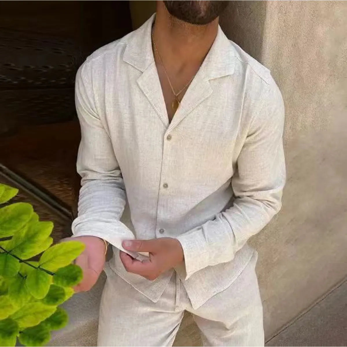 Viki Fashion men® | Summer Linen Men's Set