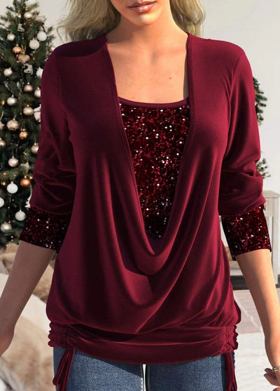 JOYCE | CHIC GLITTER TOP