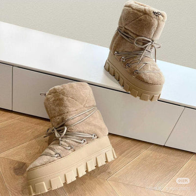 JONA Ankle Boots Fluffy