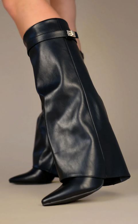 Brit & Boho™ I Lafran Suede High Knee Boots
