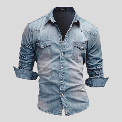 Viki™ - Modern Denim Shirt
