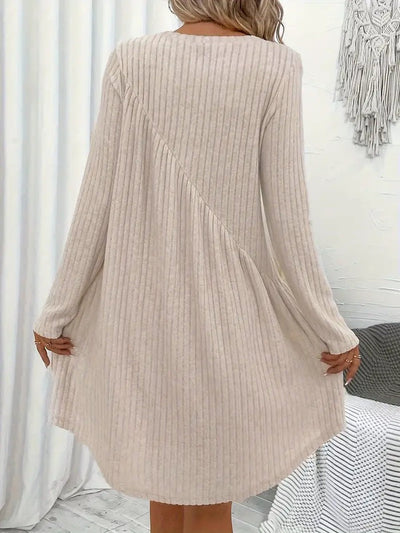 ISLA | LOOSE LONG SLEEVE DRESS
