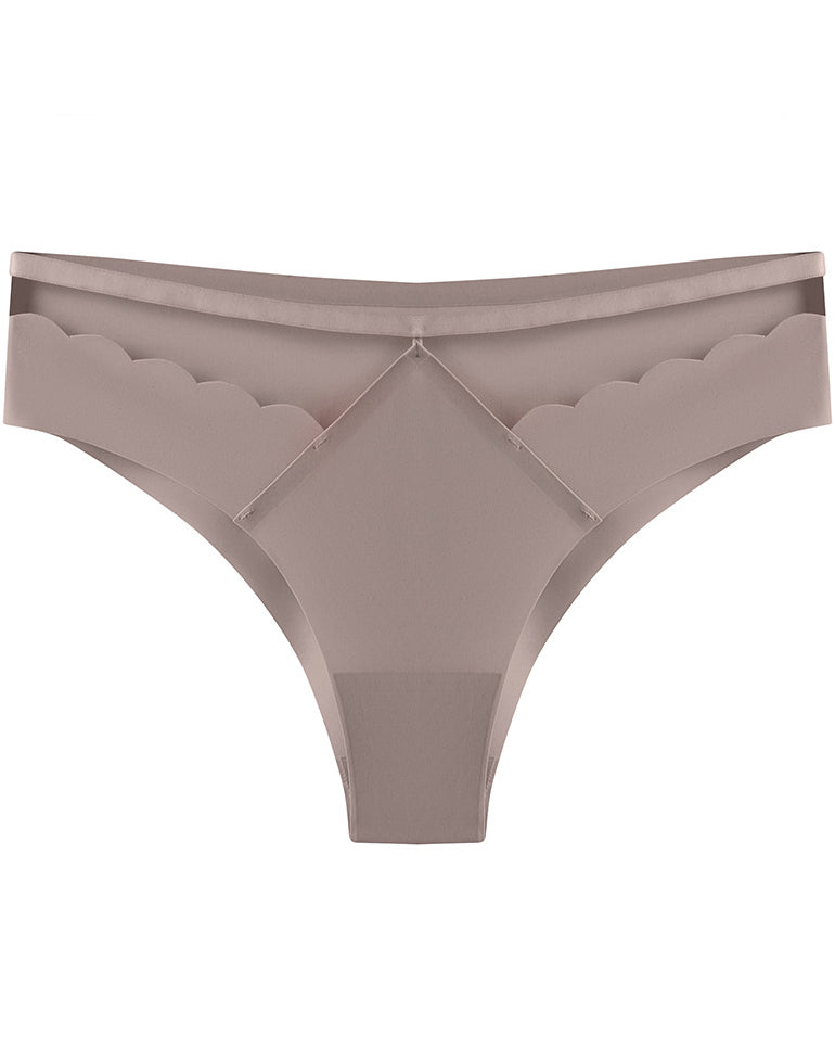 Hip Lifting Low Waist Ice Silk Seamless Invisible Breathable Briefs