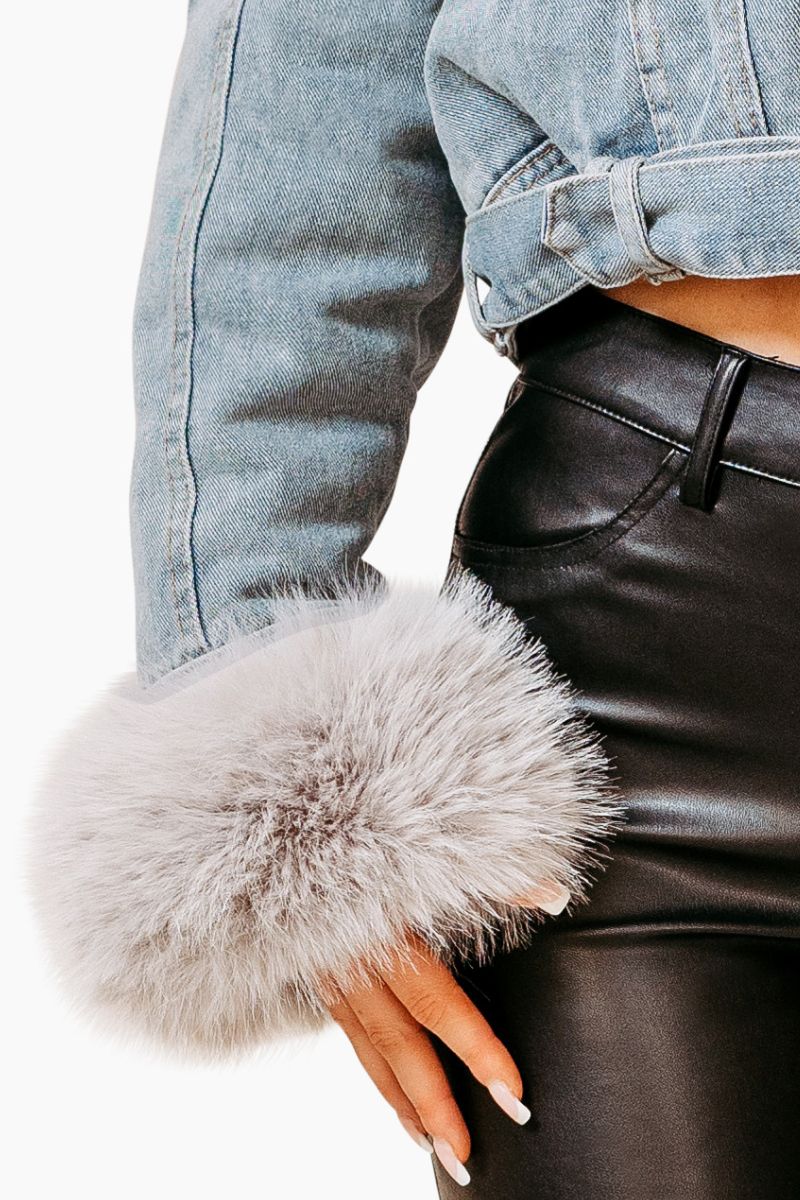 LUMIRA FAUX FUR JACKET