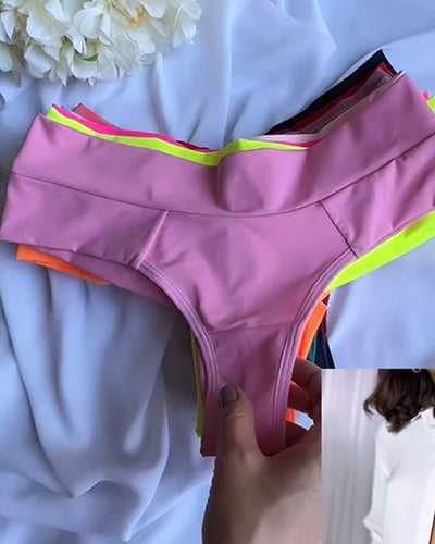 Sous-vêtements antibactériens de couleur unie