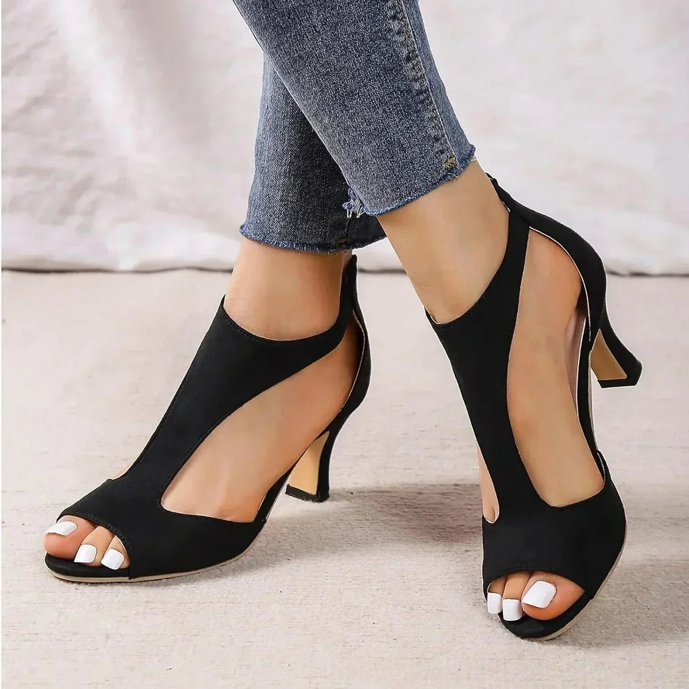 Viki – Open-Toe Heeled Sandals