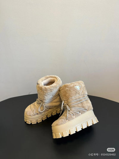 JONA Ankle Boots Fluffy