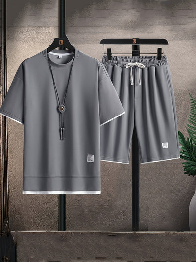 WAFFLE KNIT LOUNGE SET