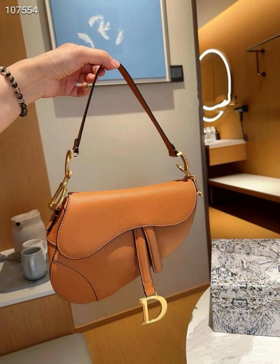 DINA BROWN BAG (COW LEATHER)