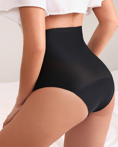 Culotte menstruelle taille haute à quatre couches, grande taille