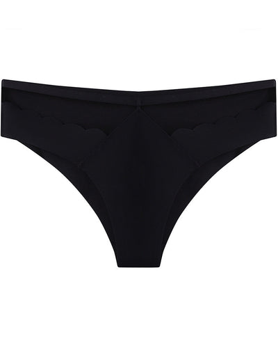 Hip Lifting Low Waist Ice Silk Seamless Invisible Breathable Briefs