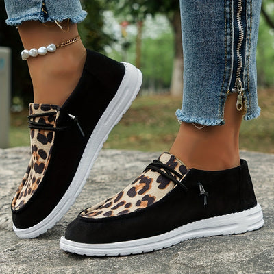 Viki - Leopard Print Casual Shoes
