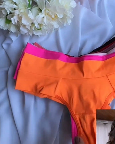 Sous-vêtements antibactériens de couleur unie
