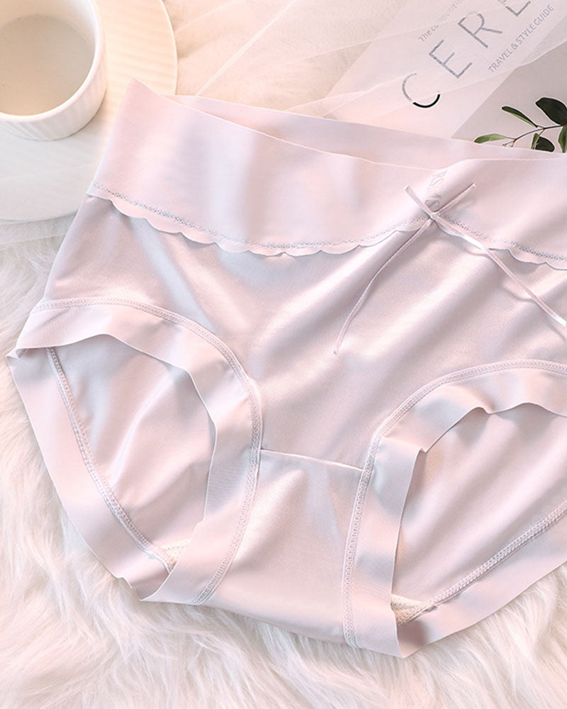 Luxury Light High Waist Waist Corset Satin Panties