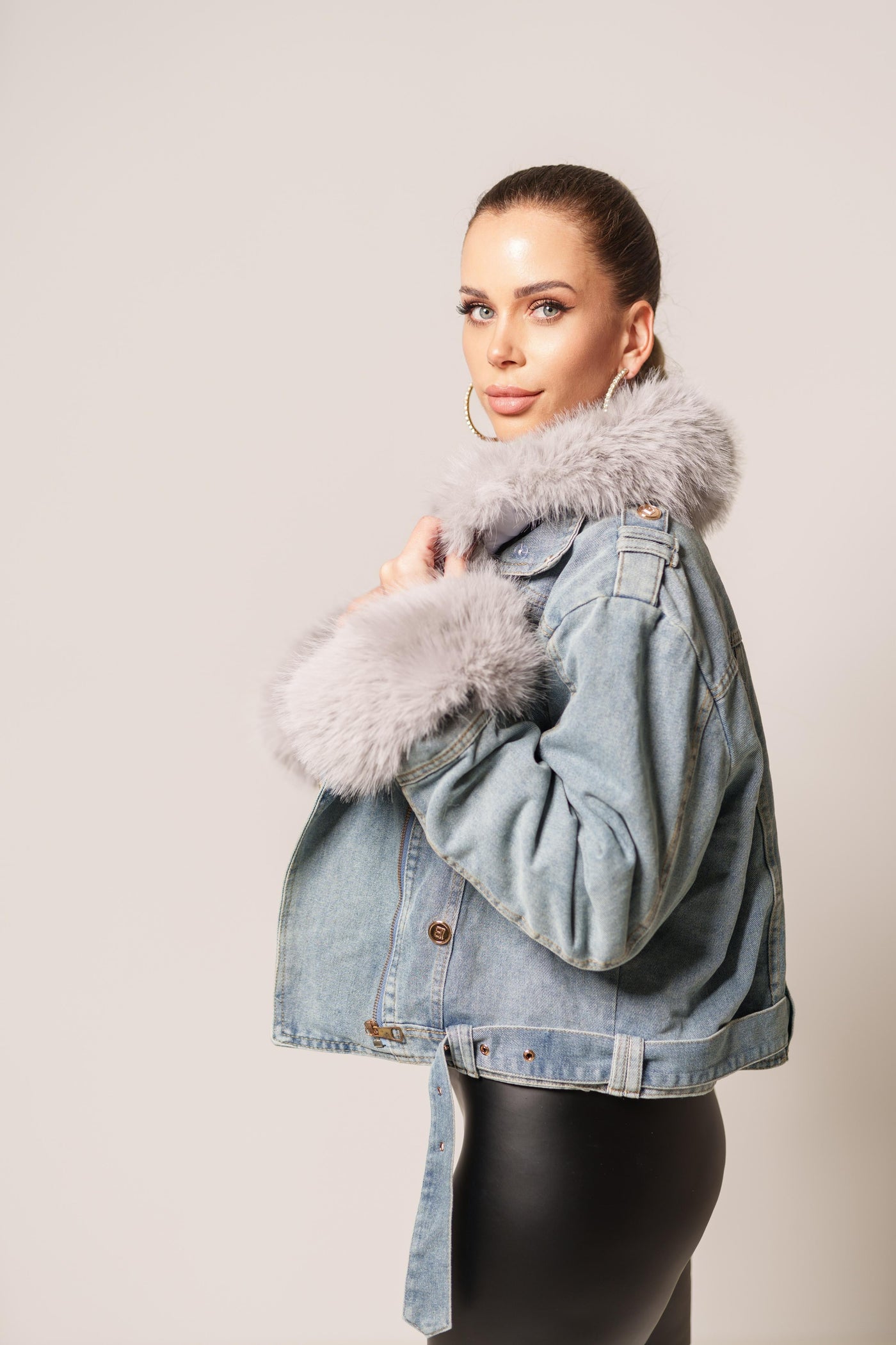 LUMIRA FAUX FUR JACKET