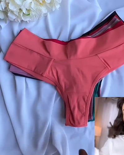 Sous-vêtements antibactériens de couleur unie