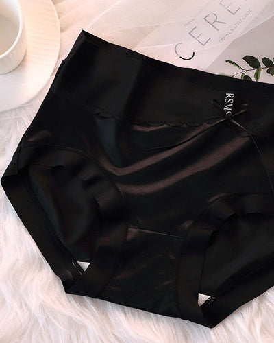 Luxury Light High Waist Waist Corset Satin Panties