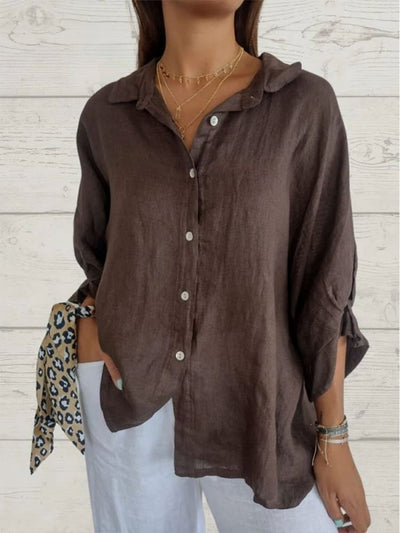 Viki – Relaxed Button-Up Shirt
